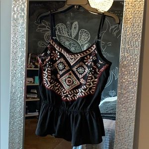 Abercrombie & Fitch embroider tank
